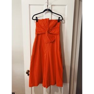 Anthropologie Strapless Jumpsuit!